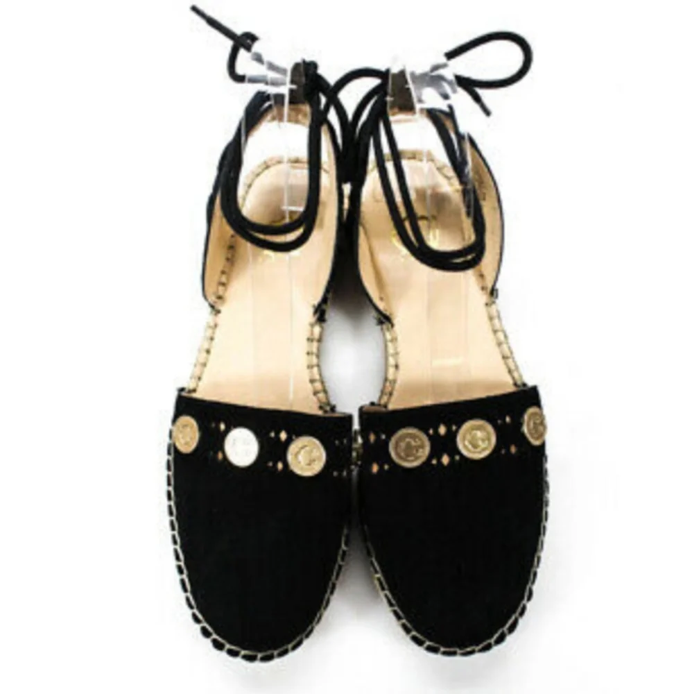 C Wonder Michaela Lace Up Espadrilles Size 8.5